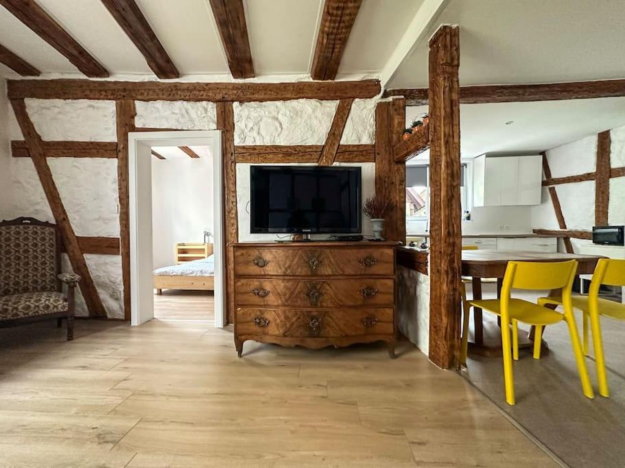 Nouvel Appartement, Le Colombage Heureux ซิลิสตาต์ ภายนอก รูปภาพ